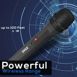 Portable Wireless Microphone System - Crisp Audio, Battery Operated<Pyle Outlet