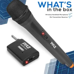 Portable Wireless Microphone System - Crisp Audio, Battery Operated<Pyle Outlet