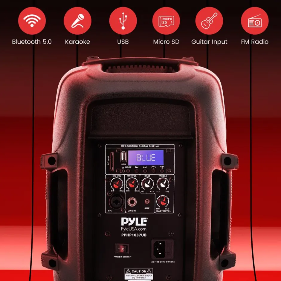 Pro Audio Active Pa Speaker System<Pyle Best