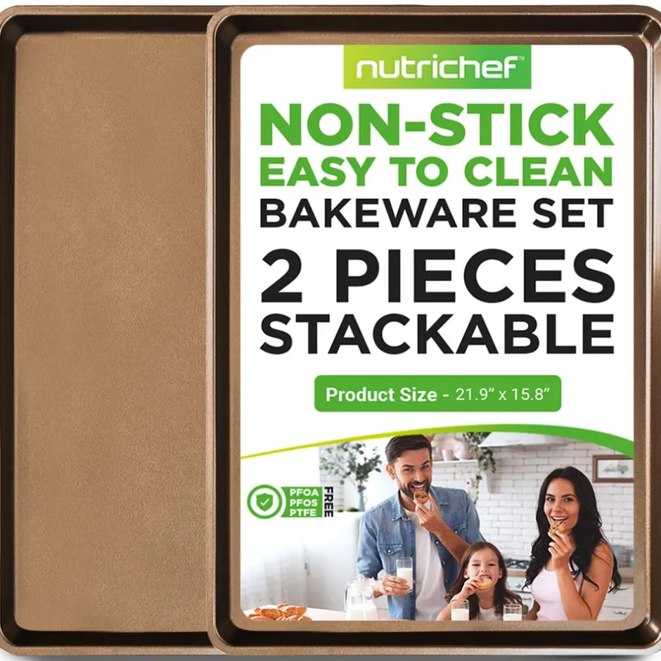 Professional Home Kitchen Bake Pans<NutriChef Hot