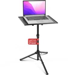 Projector Stand Adjustable Height Durable Metal Construction<Pyle Discount