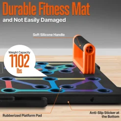 Push Up Board Home Workout Equipment Set<SQUATZ Sale