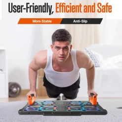 Push Up Board Home Workout Equipment Set<SQUATZ Sale