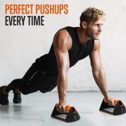 Push Up Rack with Resistance Bands, Anti-Slip Handles, 440lb Capacity<SQUATZ
