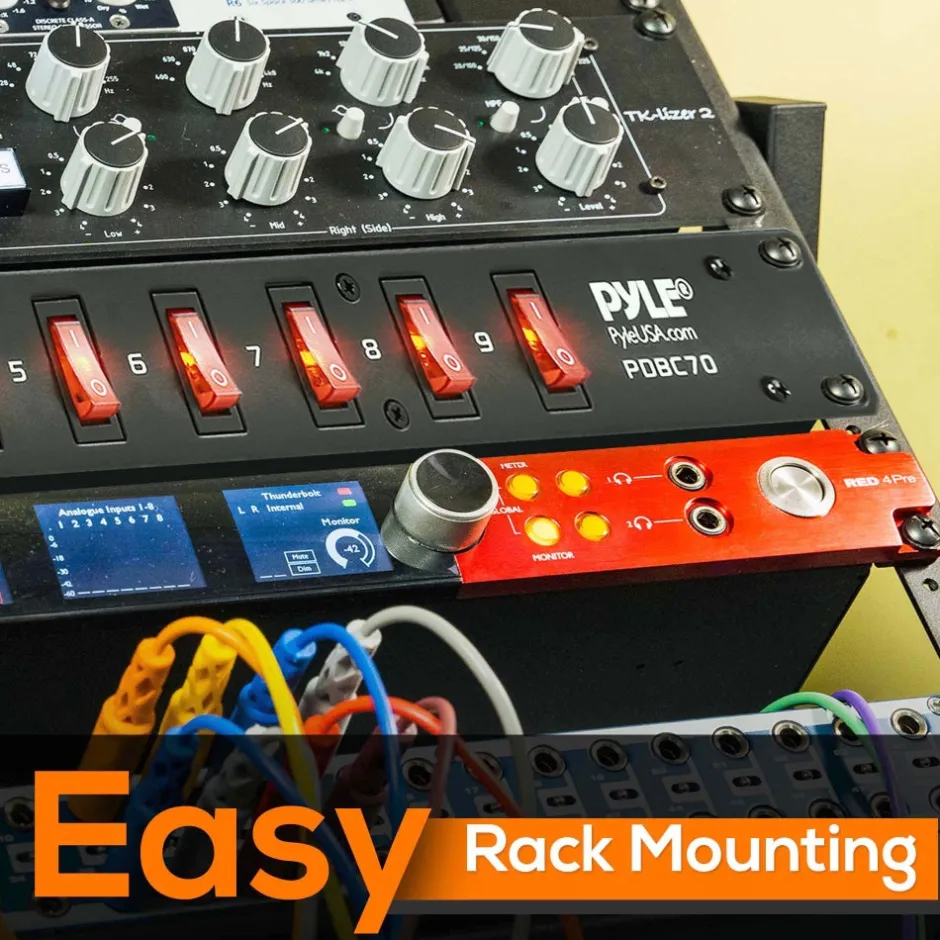 Rack Mount Power Supply with Circuit Breaker Protection<Pyle Online