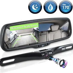 Rearview Backup Camera Kit, Night Vision, Waterproof, 4.3" Screen<Pyle Outlet
