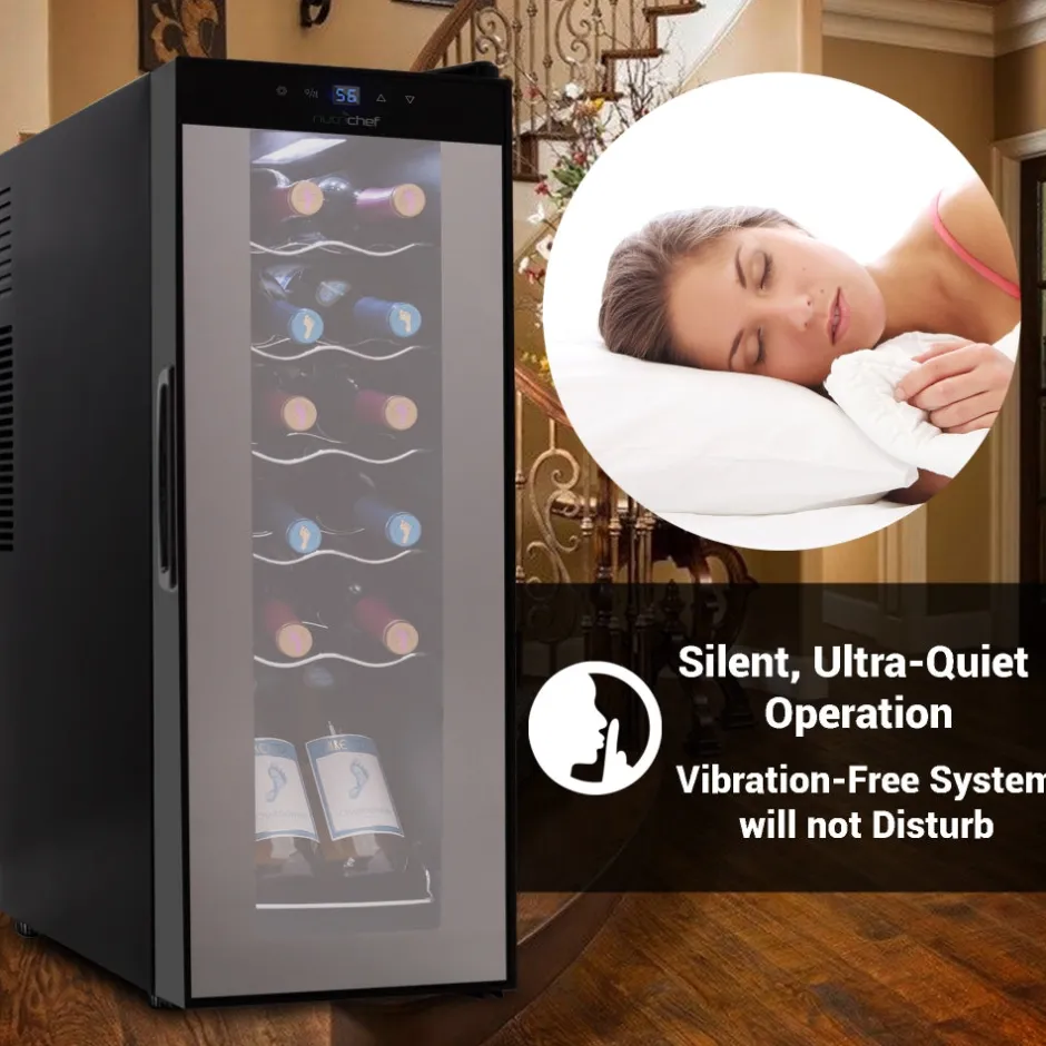 Smart Wine Cooler Refrigerator<NutriChef New