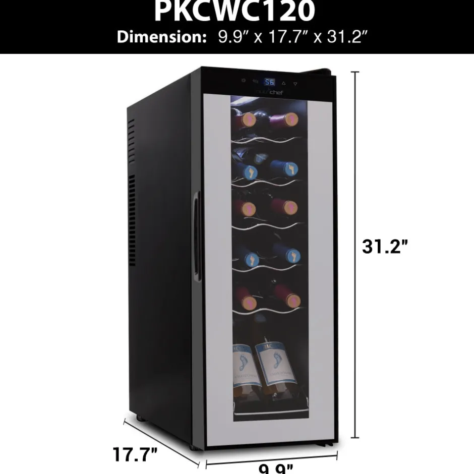 Smart Wine Cooler Refrigerator<NutriChef New