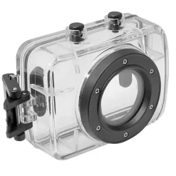 Sport Action Camera 720p HD Touchscreen Waterproof Case Silver<Pyle Clearance