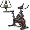 Stationary Cycling Bike - Fun Indoor Workout, 8 Resistance Levels, Steel Frame<SQUATZ Best