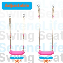 Swing Seat With Carabiner<SereneLife New