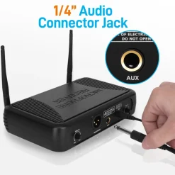 Uhf Wireless Microphone System Kit<Pyle Discount