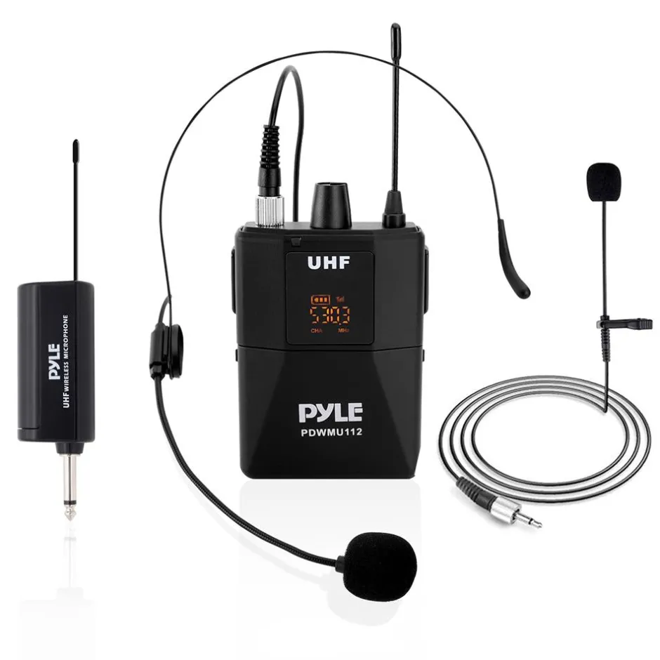 Universal Uhf Wireless Microphone<Pyle Hot