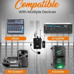 Universal Uhf Wireless Microphone<Pyle Hot