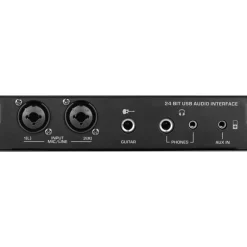 USB Audio Interface - Pristine Recording - 24 Digital Effects - Compact Size<Pyle Online