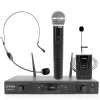 Vhf 2-Ch. Wireless Microphone System Kit<Pyle Best