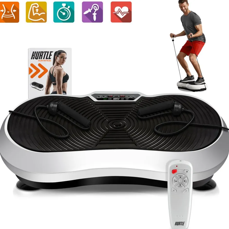 Vibration Platform for Weight Loss, 20 Speeds, ABS, Includes Remote<Hurtle Best