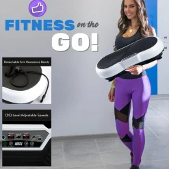 Vibration Platform for Weight Loss, 20 Speeds, ABS, Includes Remote<Hurtle Best