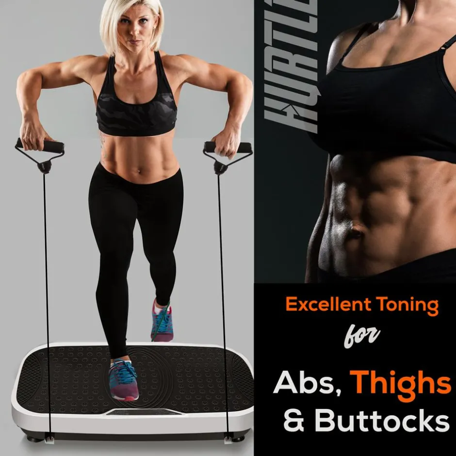 Vibration Platform Machine for Fast Weight Loss, Adjustable Speed, Portable<Hurtle Hot