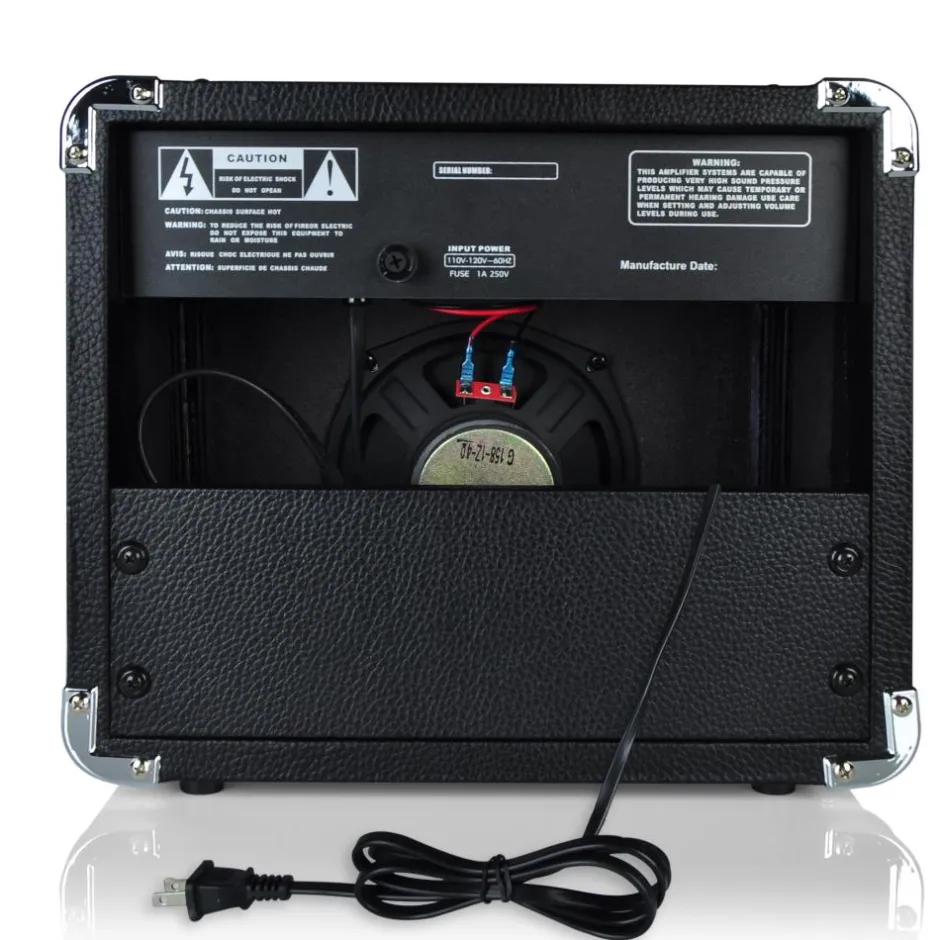 30W Amplifier, Crunchy Sound, 3-Band EQ, Overdrive, 6" Speaker<Pyle