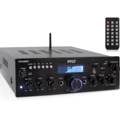 200W Bluetooth Home Stereo Amplifier with FM & USB<Pyle Outlet