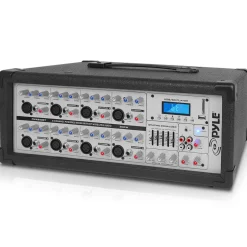 800W Bluetooth Stage Mixer - Pro Audio Sound, MP3/USB/SD, LCD Display<Pyle Clearance