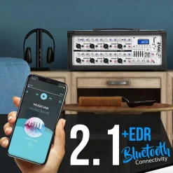 800W Bluetooth Stage Mixer - Pro Audio Sound, MP3/USB/SD, LCD Display<Pyle Clearance