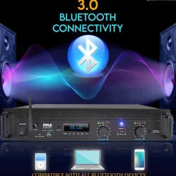 2000W 2-Channel Bluetooth Pro Audio Amplifier with LCD<Pyle Outlet