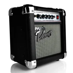 20W Guitar Amplifier, Crunchy Sound, 3-Band EQ, 6" Speaker<Pyle New