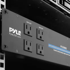 3600W 18-Outlet Rack Power Conditioner, Surge Protection, Digital Display<Pyle Discount
