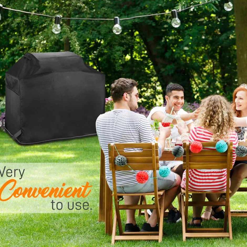 Waterproof BBQ Grill Cover, UV Resistant 600D Polyester, 50"<SereneLife Best