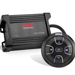Waterproof Bluetooth Marine Amplifier 600W Weatherproof 2-Channel<Pyle Outlet
