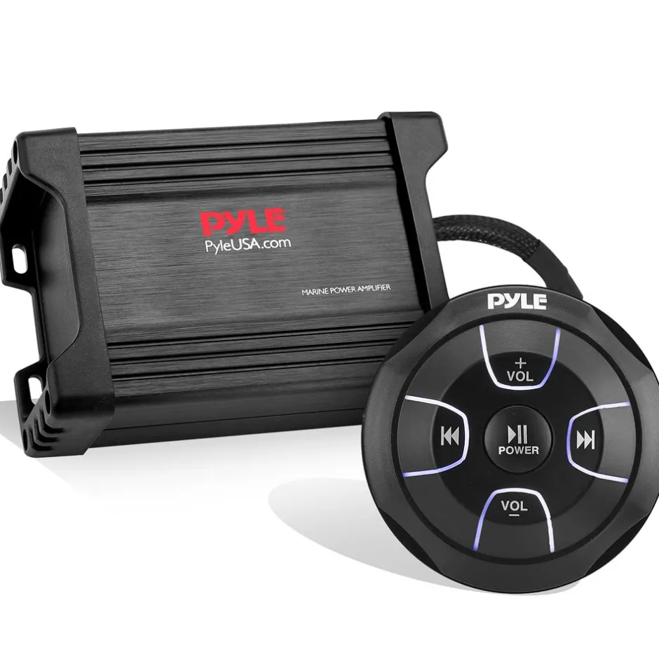 Waterproof Bluetooth Marine Amplifier 600W Weatherproof 2-Channel<Pyle Outlet