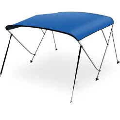 Waterproof Boat Bimini Top Sun Shade 600D Canvas Royal Blue<SereneLife Hot