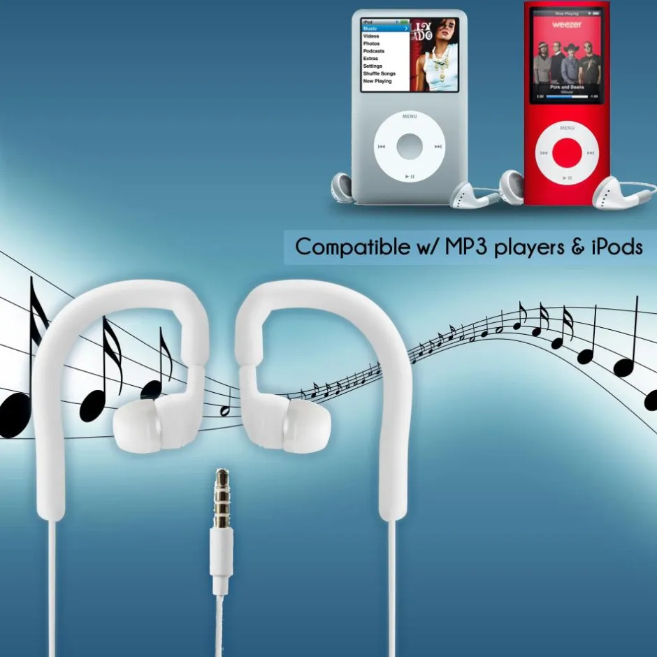 Waterproof Ear Headphones for Swimming - IP7 Marine Grade, Ergonomic Design<Pyle Sale