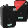 Waterproof Outdoor Speaker System, 5.25" Woofer, Heavy Duty, Black<Pyle