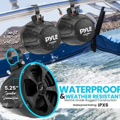 Waterproof Rated Off-Road Speakers<Pyle Online