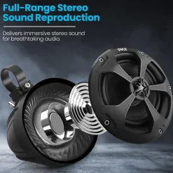 Waterproof Rated Off-Road Speakers<Pyle Online