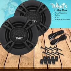 3-Way Car Stereo Speakers 240W Low Distortion 5.25