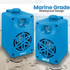 2-Way Indoor/Outdoor Speaker System<Pyle Discount