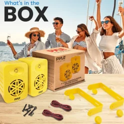 2-Way Indoor/Outdoor Speaker System<Pyle New