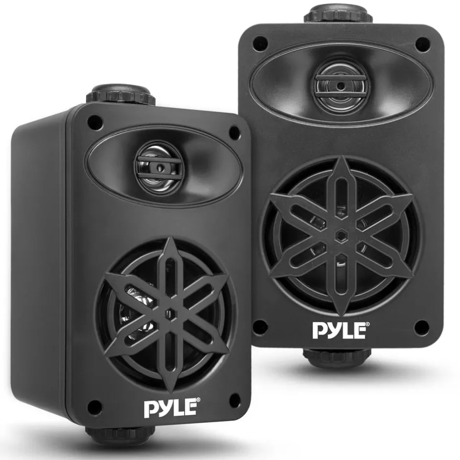 2-Way Indoor/Outdoor Speaker System<Pyle New