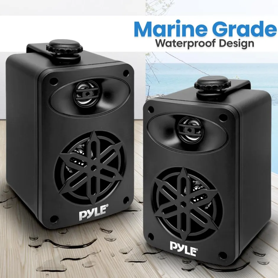2-Way Indoor/Outdoor Speaker System<Pyle New
