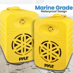 2-Way Indoor/Outdoor Speaker System<Pyle New