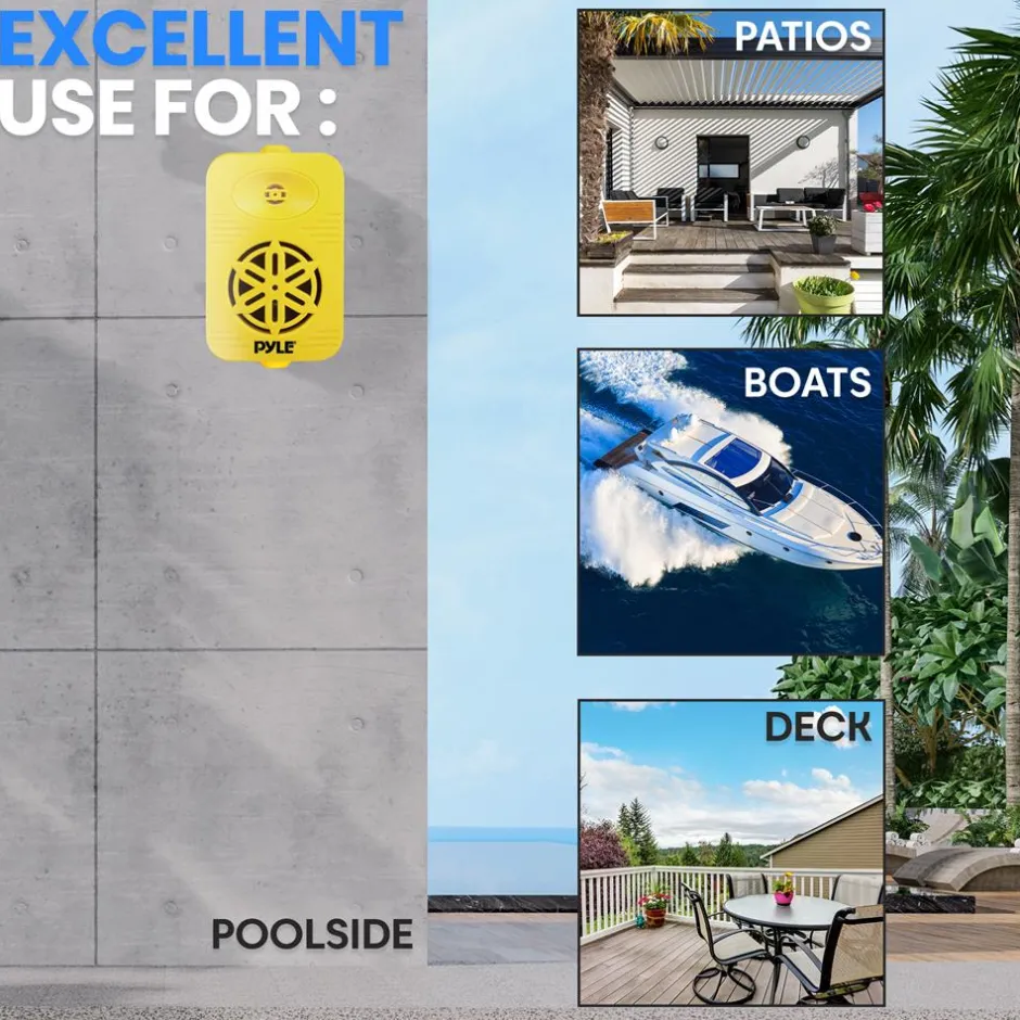 2-Way Indoor/Outdoor Speaker System<Pyle New