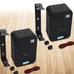 2-Way Speaker System 500W Waterproof Aluminum Woofer<Pyle Clearance