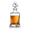Whiskey Decanter Enhances Taste Crystal Glass 750ml Capacity<NutriChef Hot
