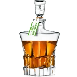 Whiskey Decanter, Enhances Taste, Crystal Glass, 750ml Capacity<NutriChef Outlet