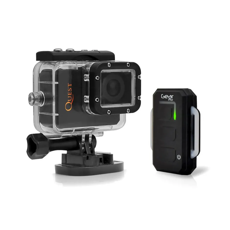 Wi-Fi Action Cam 1080p Video 16MP Waterproof Case 2.0'' LCD Display<Pyle Outlet