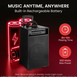 Wireless & Portable Bluetooth Pa Speaker<Pyle Clearance